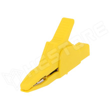AK2B2540I-YE / Krokodilcsipesz, 34A, 300V, fogási tartomány: max.30mm, sárga (972405103 / HIRSCHMANN T&M)