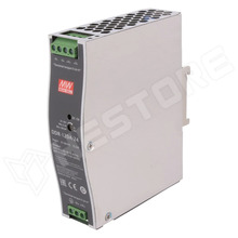 DDR-120A-24 / Tápegység, 24V DC, 4.2A, 9...18V DC, 100,8W, DIN sínre (DDR-120A-24 / MEAN WELL)
