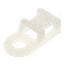 FIX-TH-4 / Rögzítő fül, fehér színű, gyorskötegelő szélesség: 4.95mm (FIX-TH-4 / FIX&FASTEN)