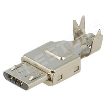 KEYS941 / Micro USB csatlakozó, 5 pin, dugó, USB 2.0 (941 / KEYSTONE)