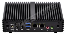 APQ150S / Ipari számítógép, Intel Celeron J3160, 1.6GHz, Intel HD, 2 HDMI, 6 USB, 2 Gigabit