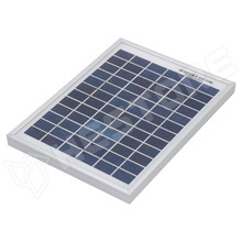 CL-SM5P / Napelem, polikristályos szilícium, 251x186x17mm, 5W, 18.2V (CL-SM5P / CELLEVIA POWER)