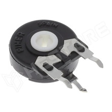 PT15LH06-101A2020-S / Trimmer potenciométer, beépíthető, egyfordulatú, 100Ω, 0.15W (PT15LH06-101A2020-S / Amphenol PIHER)