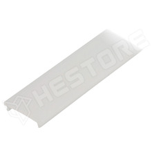 A2060038 / LED profile cover, white opal, F aperture, push-in, 2m (A2060038 / TOPMET)