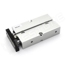 FTN16-40S, Dupla munkahenger, be- és kimenet: M5, dugattyú d=16mm, s=40mm úthossz