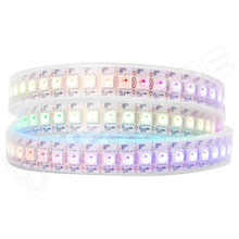 WS2815-LS-144-IP67-WH / WS2815 RGB vezérelhető LED szalag, 144 LED/m, IP67, műanyag burkolat, fehér PCB, 1m/tekercs