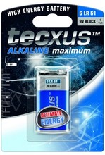 BAT-6LR61L / Alkáli elem 9V 6LR61 TECXUS (TECXUS)