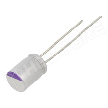 2SEPC820MW / Kondenzátor, polimer, 820µF, 2.5V DC, Ø6.3x9mm, 2.5mm, ±20%, -55...105°C, THT (16SEPC180MX / PANASONIC)
