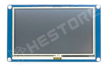 NX4827T043 / Nextion, 4.3 inch, Touch kijelző, vezérlővel, soros porttal (ITEAD)