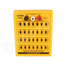 EXTECH-380400 / Ellenállás dekád, 1....11111110Ω, Tartományok száma: 7, 1% (380400 / EXTECH)