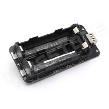 PWRBV-2x18650 / Power bank modul, 2x18650, 5V/3A és 3V/1A kivezetéssel