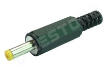 HS 1540 / Tápegységdugó 1,5 x 4 mm