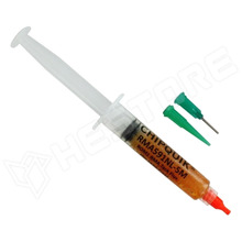 RMA591NL-5M / Folyasztószer, ROM1, RMA, flux, ólom mentes forrasztáshoz, Luer Lock fecskendő, adagoló tűvel, 5g/5cc (Chip Quik)