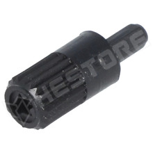 CA9MA5-B / Potenciométer forgatógomb, szabályzó henger, fekete, 10mm (CA9MA 9005 BLACK / ACP)