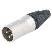 NC3MXX / XLR csatlakozó, dugó, apa, 3 pólus (NC3MXX / NEUTRIK)
