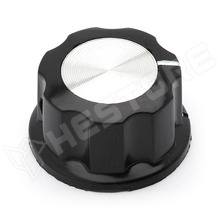 MF-A03-27 / Potenciométer forgató gomb, 6mm-es tengelyre, Ø27 x 15mm