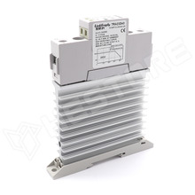 TRA23D40M / Szilárdtest relé (SSR), 40A, 3...32V DC, 24...280V AC, nullátmenetnél kapcsol, DIN sínre (LinkFreely)