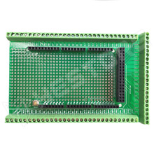 AR-MEGA2560-PROTOB / Prototípus panel Arduino Mega2560 R3 alappanelhez, sorkapcsokkal, szerelt