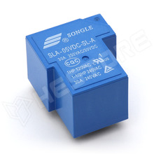 SLA-05VDC-SL-A / Relé, SPST-NO, 5V DC, 30A / 240V AC, Pinek száma: 5 (SONGLE)