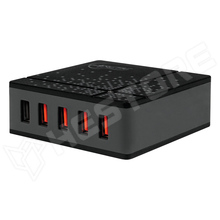 APW-CH00017A / 5 portos USB töltő adapter, max. 8A, EU, Quick Charge (APWCH00017A / Arctic)