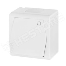 ALFA-AV-N-101L / Nyomókapcsoló, lámpa jelöléssel, IP44 (Alfa)