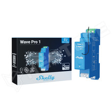 SHELLY-WAVEPRO1 / Shelly Qubino Wave PRO 1 egy áramkörös, DIN-sínre illeszthető okosrelé, Z-Wave protokoll kompatibilis (FG3800235269091 / SHELLY)