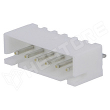 XH-6A / Csatlakozó aljzat, apa, XH, 2.5mm, 6p, THT, 250V, 3A, egyenes