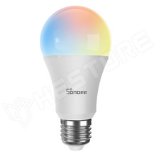 SONOFF-B05-B-A60 / Sonoff intelligens LED-es lámpa, Wifi, RGB (szabályozható), E27, 806lm (B05-B-A60 / ITEAD)