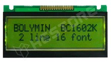 BC1602 KYPGEH BOLYMIN / Karakteres LCD 16x2, 59x29mm (BOLYMIN)