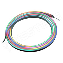 NEON-WS2811-12V / NEON LED szalag, WS2811, vezérelhető RGB, 12V DC, 84 LED/m, 18W/m, 12x6mm, IP65, 5m/tekercs