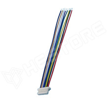 SHR-8-CABLE / Szerelt csatlakozó, JST SH-1mm, 8p, 100mm, AWG28