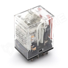 MY4-GS-R DC24 / Relé, 4PDT, 24V DC, 6A / 250V AC, 6A / 30V DC (MY4-GS-R DC24 / OMRON)