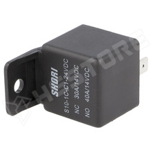 S10-1C-C1-24VDC / Relé, SPDT, 24V DC, 40A / 12V DC (S10-1C-C1-24VDC / SHORI ELECTRIC)
