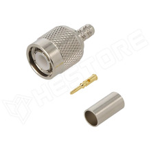 SSB-TNC-7741 / TNC csatlakozó, dugó, apa, egyenes, RG58, 50Ω (7741 / SSB)