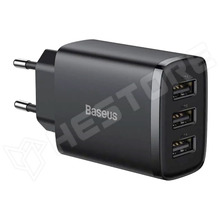CCXJ020101 / Tápegység, impulzusos, 5V DC, 3.4A, 17W, USB-A x3 (BASEUS)