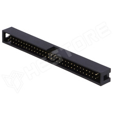 ZL231-64PG / Szalagkábel csatlakozó, apa, aljzat, egyenes, 2.54mm, 2x32, Pólus: 64 (DC3-64P)