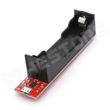 4056-CHG18650 / 18650 lítium akkumulátor töltő modul, 4.2V, microUSB-vel