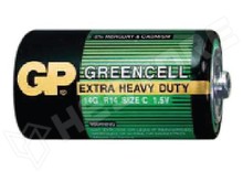 GP14G / Greencell cink-szén elem,1,5V C (Baby) (GP)