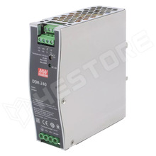 DDR-240B-24 / Tápegység, kimenet: 24V DC, 10A, 240W, bemenet: 16,8...36,6V DC, DIN sínre (DDR-240B-24 / MEAN WELL)