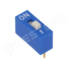 EDG101S / DIP kapcsoló, Szekciók száma: 1, ON-OFF, 25mA, 24V DC (EDG101S / ECE)