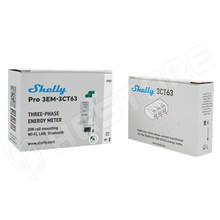 SHELLY-PRO3EM-3CT63 / Shelly PRO 3EM 3CT63 okos Wi-Fi + Ethernet háromfázisú fogyasztásmérő, DIN-sínre (FG3800235268193 / SHELLY)
