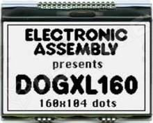 EADOGXL160W-7 / LCD module 160x104 black/white pos. (ELECTRONIC ASSEMBLY)