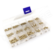 INSERT-SET-M2-M3-M4-330P, Műanyagba melegen besajtolható anya készlet, M2, M3, M4, 330db