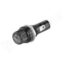 EC10-6X30 / Biztosíték foglalat, 6x30mm biztosítékhoz, csavaros, lemezre