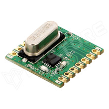 RFM219SW-433S1 / RF, FM vevő modul, FSK, GFSK, OOK, 433.92MHz, SPI, SMD (RFM219SW-433S1 / HOPE MICROELECTRONICS)
