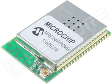 MRF24WB0MB / WiFi module (802.11), UART, SPI, JTAG (Microchip)