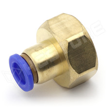 FPCF8-04 / Fitting, 8mm-1/2 female, csőcsatlakozás