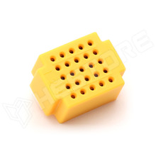 XF25-YE / Mini próbapanel, 5x5 pin, sárga