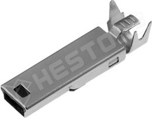 USB-B MINI PIN4 / USB Mini B5 lengő csatlakozó dugó (Keystone)