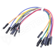 MIKROE-512-KP / WIRE JUMPER MALE TO FEMALE 10PCS (WIRE JUMPER MALE TO FEMALE 10PCS / MIKROELEKTRONIKA)